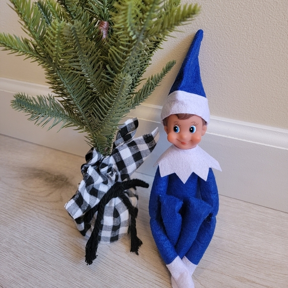 Minecraft Toys Navy Blue Elf On The Shelf Blue Elf Hanukkah Elf New